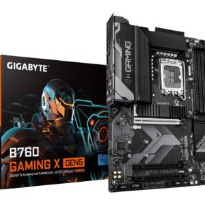 Mainboard|GIGABYTE|Intel B760 Express|LGA1700|ATX|Memory DDR5|Memory slots 4|B760GAMINGXGEN5
