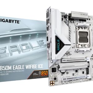Mainboard|GIGABYTE|AMD B850|SAM5|Micro-ATX|Memory DDR5|Memory slots 4|B850MEAGLEWF6EICE