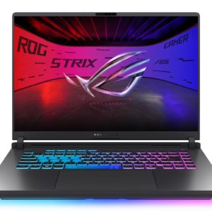 Notebook|ASUS|ROG Strix|G16 (2025)|G615LW-S5075W|CPU  Core Ultra|U9-275HX|2700 MHz|16"|2560x1600|RAM 16GB|DDR5|5600 MHz|SSD 1TB|NVIDIA GeForce RTX 5080|16GB|ENG|Windows 11 Home|Eclipse Grey|2.65 kg|90NR0LG1-M002T0