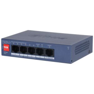 Switch|DAHUA|DH-CS4005-4ET1GT-36|Type L2|PoE ports 4|40 Watts|CS4005-4ET1GT-36
