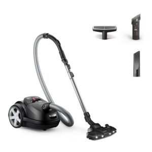 Vacuum Cleaner|PHILIPS|Bagged|900 Watts|Noise 75 dB|Black|Weight 5.3 kg|XD8122/10