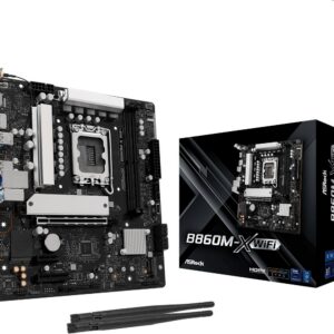 Mainboard|ASROCK|Intel B860 Express|LGA1851|Micro-ATX|Memory DDR5|Memory slots 2|B860M-X_WIFI