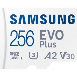 MEMORY MICRO SDXC EVO+ 256GB/V30 W/A MB-MC256SA/EU SAMSUNG