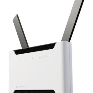 Wireless Router|MIKROTIK|Wi-Fi 6|IEEE 802.11a/b/g|IEEE 802.11n|IEEE 802.11ac|IEEE 802.11ax|USB 2.0|4x10/100/1000M|1x2.5GbE|S53UG+5HAXD2HAXD-TC&EG18
