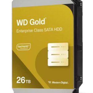 HDD|WESTERN DIGITAL|Gold|26TB|SATA|512 MB|7200 rpm|3,5"|WD261KRYZ