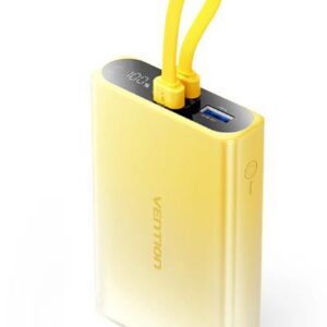 POWER BANK USB 10000MAH 22.5W/YELLOW FHZY0 VENTION