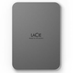 External HDD|LACIE|Mobile Drive Secure|STLR2000400|2TB|USB-C|USB 3.2|Colour Space Gray|STLR2000400