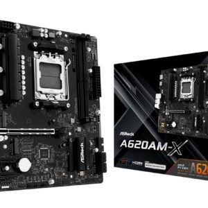 Mainboard|ASROCK|AMD A620A|SAM5|Micro-ATX|Memory DDR5|Memory slots 2|A620AM-X