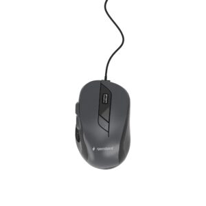 MOUSE USB OPTICAL BLACK/GREY/MUS-6B-01-BG GEMBIRD
