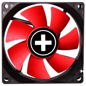 CASE FAN 80MM REDWING 3PIN+4P/12V XF037 XILENCE