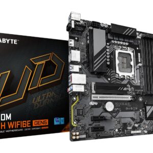 Mainboard|GIGABYTE|Intel B760 Express|LGA1700|Micro-ATX|Memory DDR5|Memory slots 4|B760MDS3HWF6EGEN5