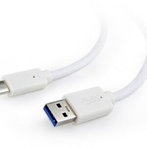 CABLE USB-C TO USB3 0.5M WHITE/CCP-USB3-AMCM-W-0.5M GEMBIRD