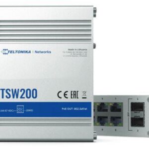 Switch|TELTONIKA|TSW200|PoE ports 8|240 Watts|TSW200