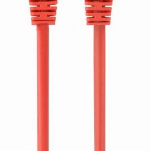 PATCH CABLE CAT5E UTP 0.25M/RED PP12-0.25M/R GEMBIRD