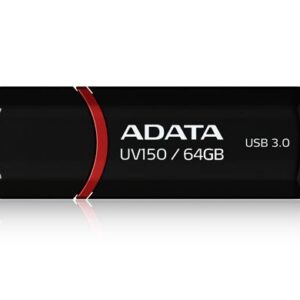 MEMORY DRIVE FLASH USB3.1 64GB/BLACK AUV150-64G-RBK ADATA