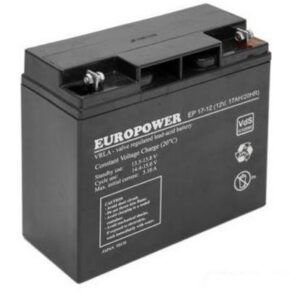 BATTERY 12V 17AH VRLA/EP17-12 EUROPOWER EMU