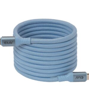 CABLE USB-C TO USB-C 2M/MAGNETIC BLUE CAC-3030 CLUB3D