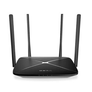Wireless Router|MERCUSYS|Wireless Router|1167 Mbps|IEEE 802.11a|IEEE 802.11 b/g|IEEE 802.11n|IEEE 802.11ac|1 WAN|3x10/100/1000M|LAN  WAN ports 4|Number of antennas 4|AC12G