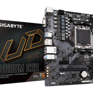 Mainboard|GIGABYTE|AMD B650|SAM5|Micro-ATX|Memory DDR5|Memory slots 2|B650MS2H1.4