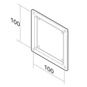 TV SET ACC VESA ADAPTER PLATE/10-30" FPMA-VESA100 NEOMOUNTS