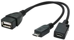 CABLE USB OTG AF +MICRO BF TO/MICRO BM A-OTG-AFBM-04 GEMBIRD