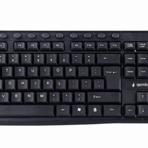 KEYBOARD MULTIMEDIA USB ENG/BLACK KB-UM-107 GEMBIRD