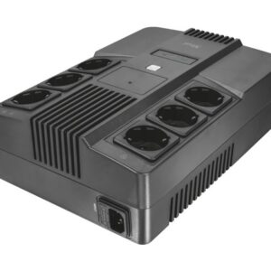 UPS|TRUST|800 VA|Wave form type Simulated sinewave|Desktop/pedestal|23326