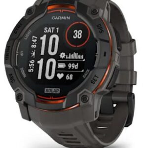 SMARTWATCH INSTINCT 3 SOLAR/BLK/CHARC 010-02935-00 GARMIN