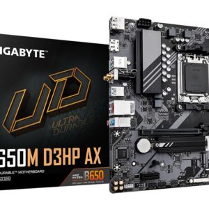 Mainboard|GIGABYTE|AMD B650|SAM5|Micro-ATX|Memory DDR5|Memory slots 4|B650MD3HPAX1.3