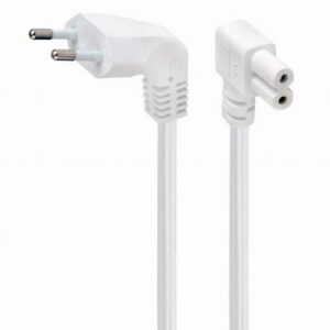 CABLE POWER EU 2.5M ANGLED/PC-184L-VDE-2.5M-W GEMBIRD