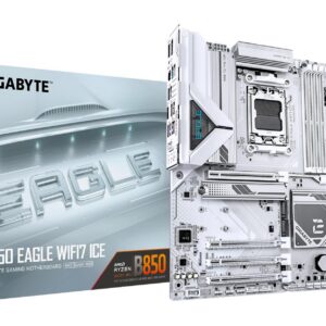 Mainboard|GIGABYTE|AMD B850|SAM5|ATX|Memory DDR5|Memory slots 4|B850EAGLEWF7ICE