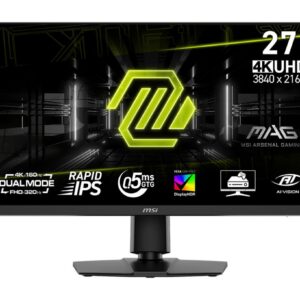 LCD Monitor|MSI|MAG 272URDF E16|27"|Gaming/4K|Matte|Panel IPS|3840x2160|16:9|160Hz|0.5 ms|Colour Black|MAG272URDFE16