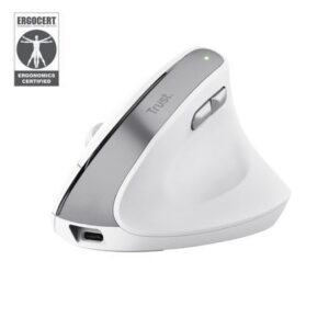 MOUSE USB OPTICAL WRL BAYO II/ERGO WHT 25398 TRUST