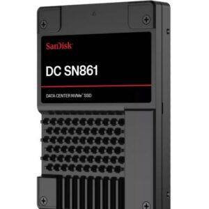 SSD|SANDISK|DC SN861|7.68TB|U.2|PCIe Gen5|SDS6BA176PSP9X30TS2527