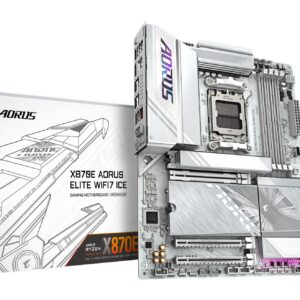 Mainboard|GIGABYTE|AMD X870|SAM5|ATX|Memory DDR5|Memory slots 4|X870EAELITEWF7ICE1.2