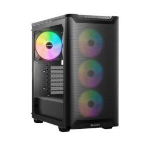 Case|BE QUIET|PURE BASE 501 LX|MidiTower|Case product features Transparent panel|Not included|ATX|MicroATX|MiniITX|Colour Black|BGW78