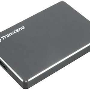 External HDD|TRANSCEND|StoreJet|1TB|USB 3.1|Colour Iron Grey|TS1TSJ25C3N