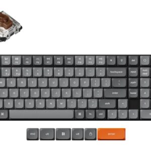 KEYBOARD WRL K17 MAX RGB/BLACK K17M-H3 KEYCHRON