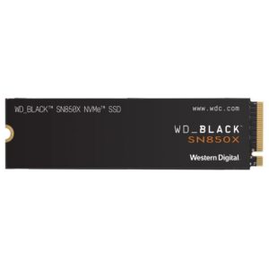 SSD|SANDISK|Black SN850X|POWERED BY SANDISK|1TB|M.2|NVMe|Write speed 6300 MBytes/sec|Read speed 7300 MBytes/sec|2.38mm|TBW 600 TB|WDS100T2XHE
