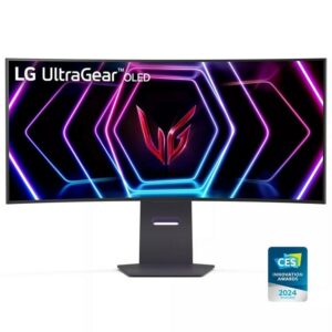 Monitor|LG|39GS95QE-B|39"|Gaming/Curved/21 : 9|Panel OLED|3440x1440|21:9|240Hz|Matte|0.03 ms|Swivel|Height adjustable|Tilt|Colour Black|39GS95QE-B