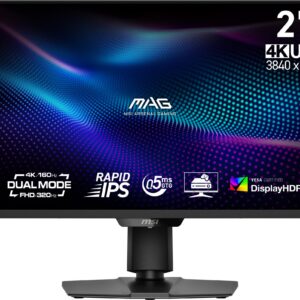 LCD Monitor|MSI|MAG 274UPDF E16M|27"|Gaming/Frameless/4K|Matte|Panel IPS|3840x2160|16:9|160Hz|0.5 ms|Colour Black|MAG274UPDFE16M