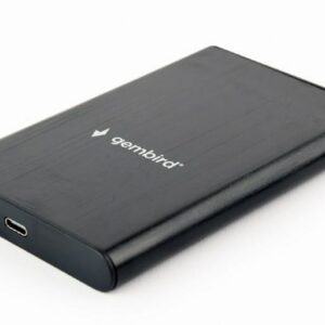 HDD CASE EXT. USB-C 2.5"/BLACK EE2-U3S-6 GEMBIRD