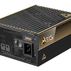 Power Supply|MSI|MEG AI1600T PCIE5|ATX 3.1|1600 Watts|Efficiency 80 PLUS TITANIUM|MEGAI1600TPCIE5