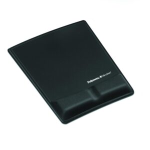 MOUSE PAD WRIST SUPPORT/BLACK 9181201 FELLOWES