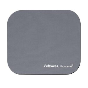 MOUSE PAD MICROBAN/SILVER 5934005 FELLOWES
