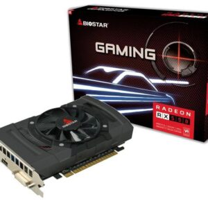 Graphics Card|BIOSTAR|AMD Radeon RX 550|4 GB|GDDR5|128 bit|PCIE 3.0 16x|GPU 1100 MHz|Single Slot Fansink|1xDVI-D|1xHDMI|1xDisplayPort|VA5505RF41