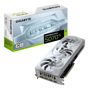 Graphics Card|GIGABYTE|NVIDIA GeForce RTX 5070 Ti|16 GB|GDDR7|256 bit|PCIE 5.0 16x|Triple slot Fansink|1xHDMI|3xDisplayPort|N507TEAGLEOCICE-16GD1.0