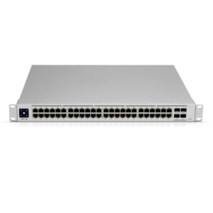 Switch|UBIQUITI|USW-PRO-48-POE|Type L3|Rack|48x10Base-T / 100Base-TX / 1000Base-T|4xSFP|PoE+ ports 48|600 Watts|USW-PRO-48-POE