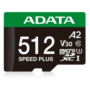 MEMORY MICRO SDXC 512GB UHS-I/UD512GUI3V30A2SP-RA1 ADATA