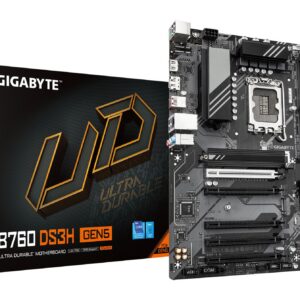 Mainboard|GIGABYTE|Intel B760 Express|LGA1700|ATX|Memory DDR5|Memory slots 4|B760DS3HGEN5
